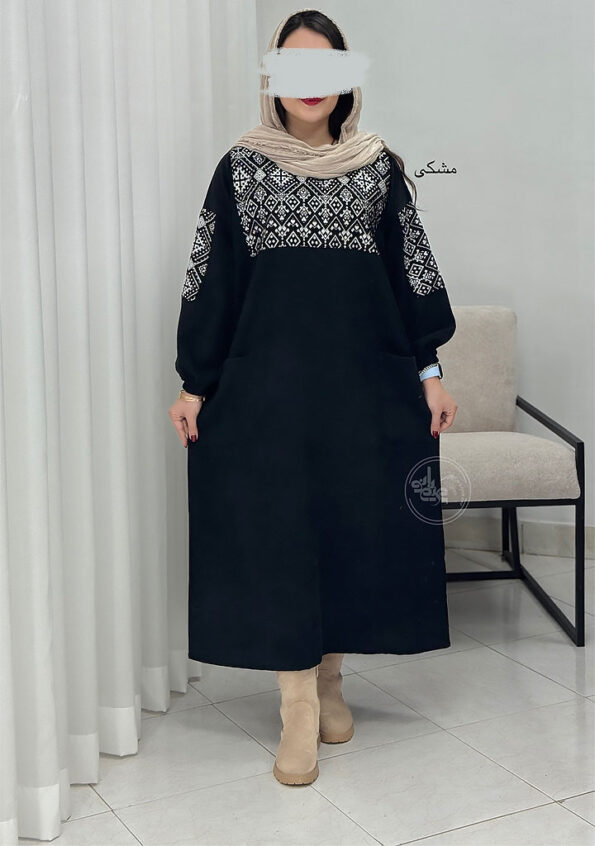 پیراهن-مانتویی-سیتا-سه-مشکی