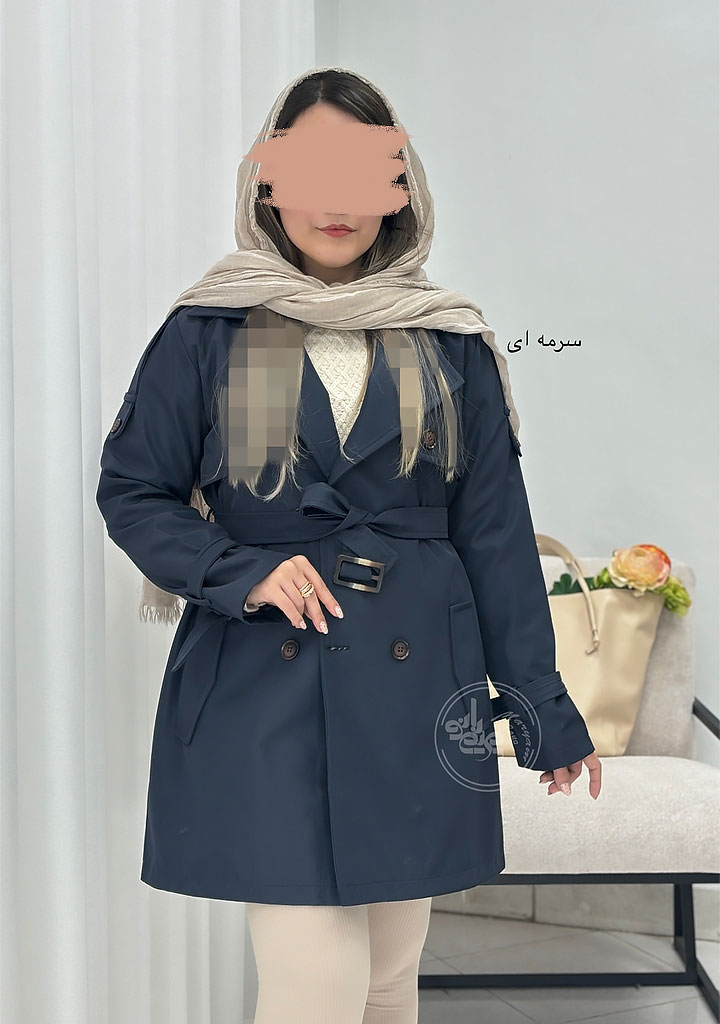 بارونی-آستردار-السا-سرمه-ای بارونی-آستردار-السا-سرمه-ای