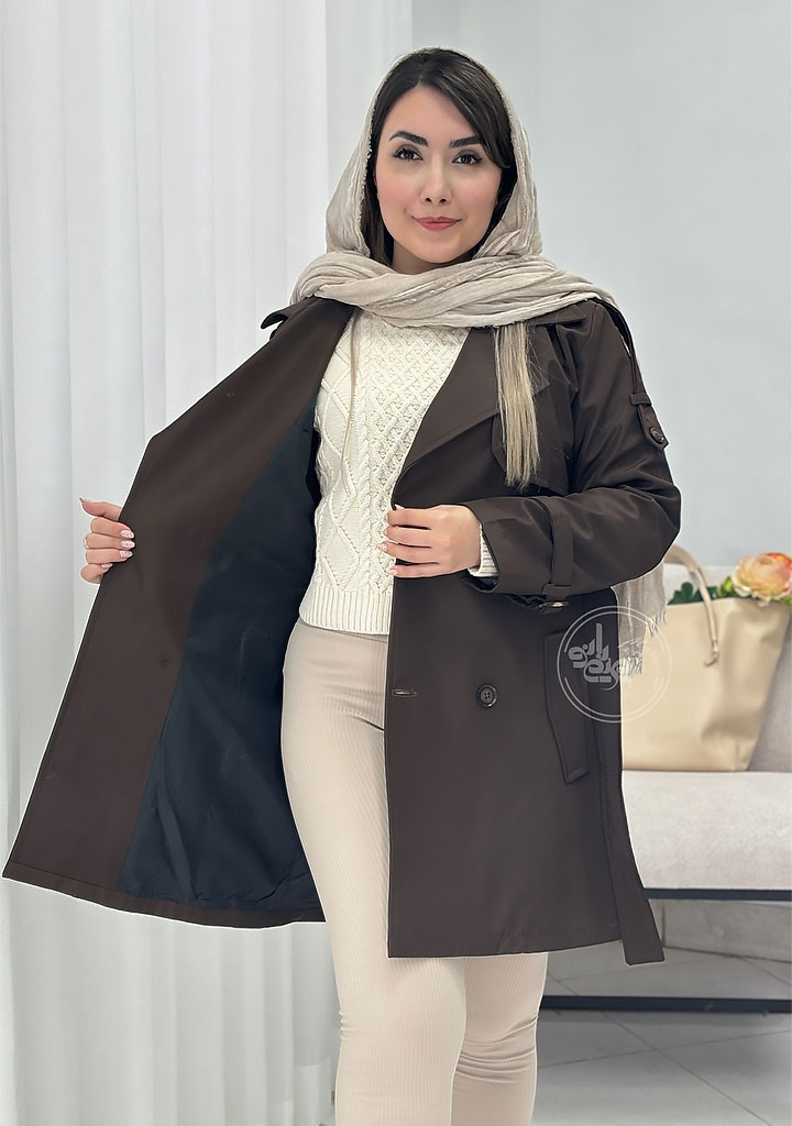 بارونی-آستردار-السا-شکلاتنی-1 بارونی-آستردار-السا-شکلاتنی-1