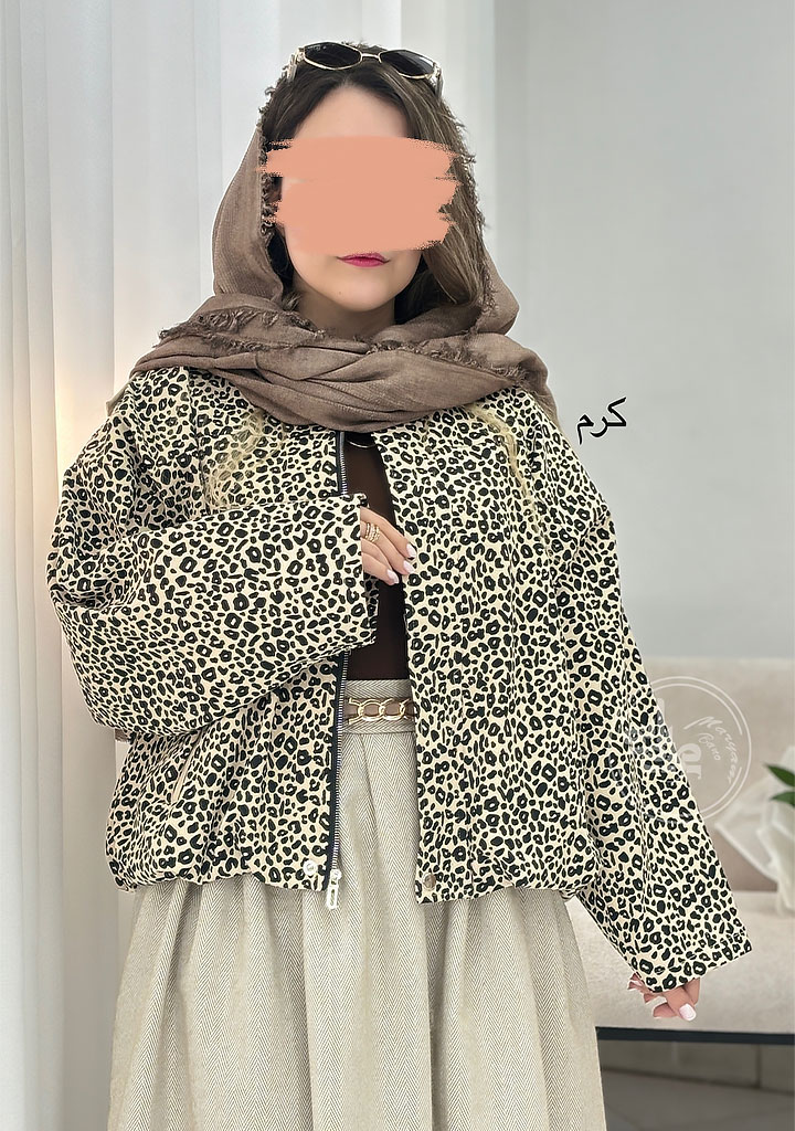 بامبر-جکت-پلنگی-کرم بامبر-جکت-پلنگی-کرم