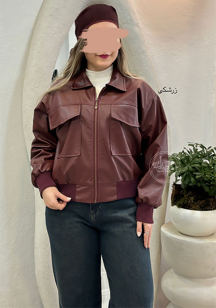 بامبر-چرم-زرشکی-1 بامبر-چرم-زرشکی-1