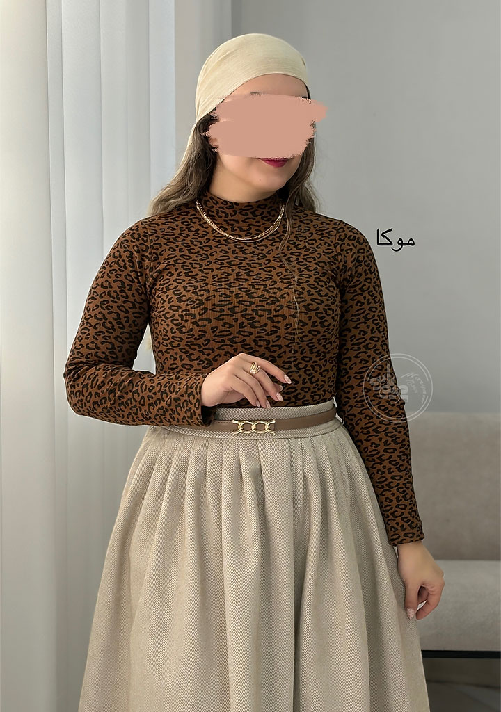 بلوز-پلنگی-موکا-1 بلوز-پلنگی-موکا-1