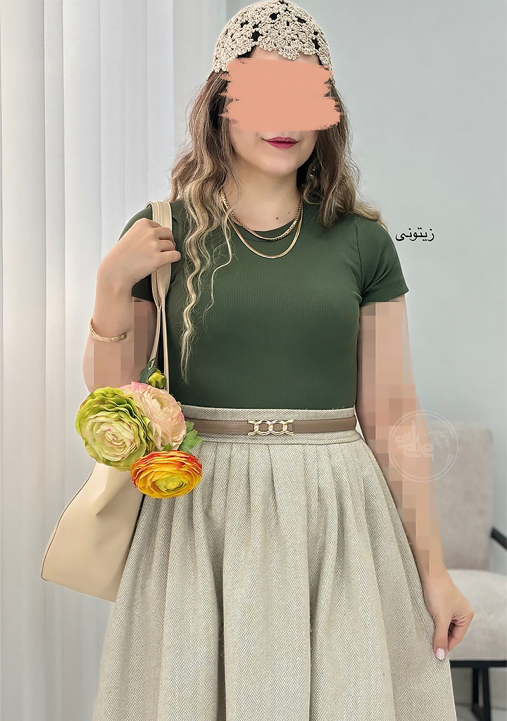 تیشرت-کراپ-آتم-زیتونی-2 تیشرت-کراپ-آتم-زیتونی-2