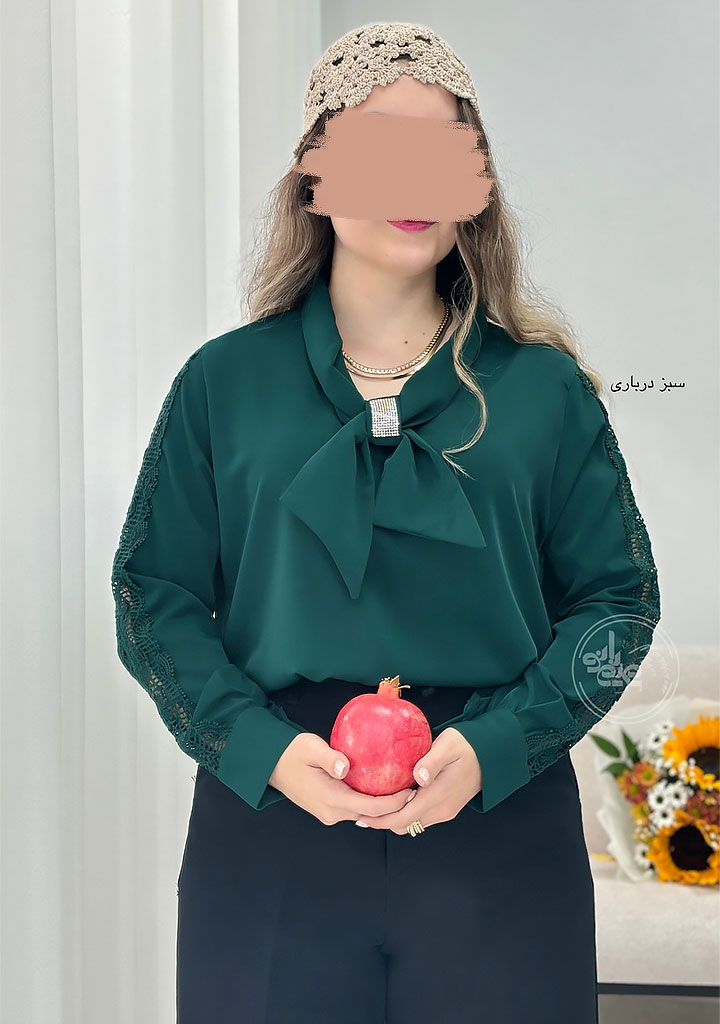 شومیز-مجلسی-نازلی-سبز-درباری-1 شومیز-مجلسی-نازلی-سبز-درباری-1