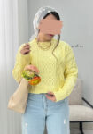 پلیور-گیس-بافت-زرد-کره-ای