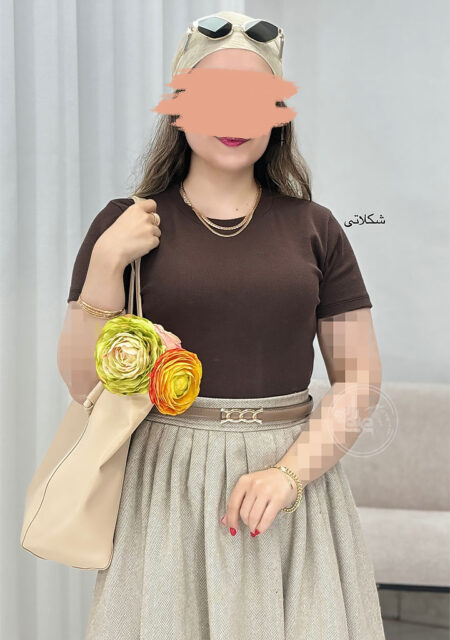 تیشرت شکلاتی