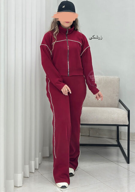 ست-سوئیشرت-و-شلوار-آینام-زرشکی