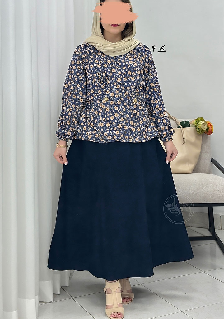 ست-شومیز-و-دامن-نازگل-کد--4