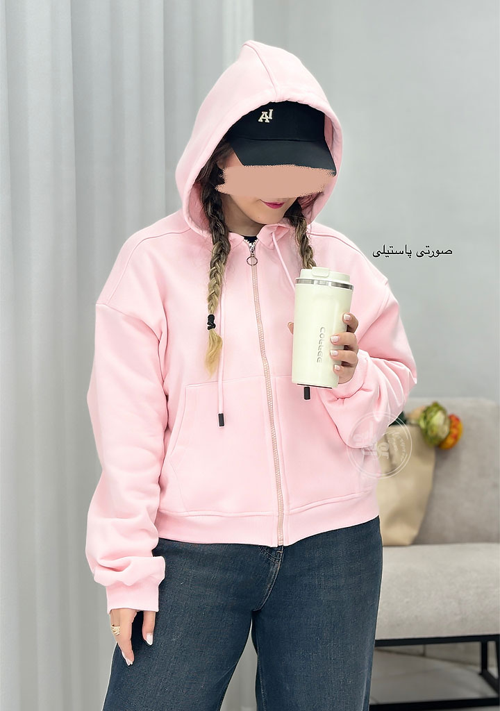 سوئیشرت-پاستیلی-کلاهدار-صورتی-پاستیلی سوئیشرت-پاستیلی-کلاهدار-صورتی-پاستیلی