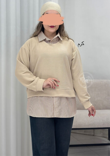 شومیز-الینا-کرم