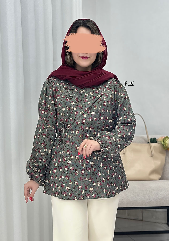 شومیز-نیلو-کد-4 شومیز-نیلو-کد-4