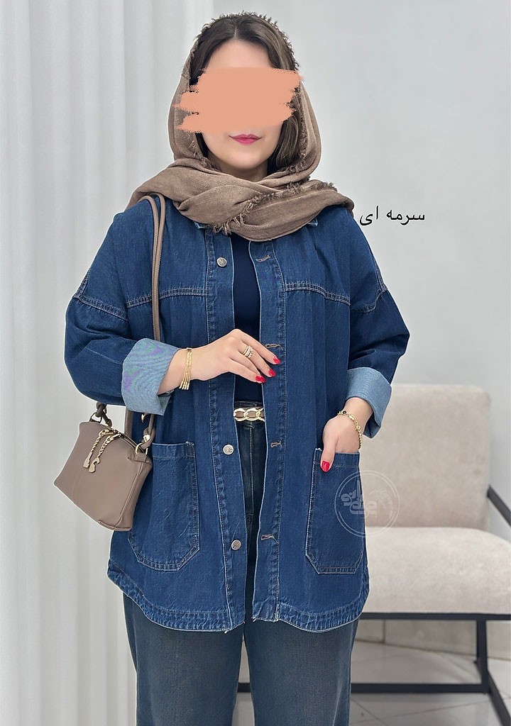 مانتو-جین-نیلیا-پنج-سرمه-ای مانتو-جین-نیلیا-پنج-سرمه-ای