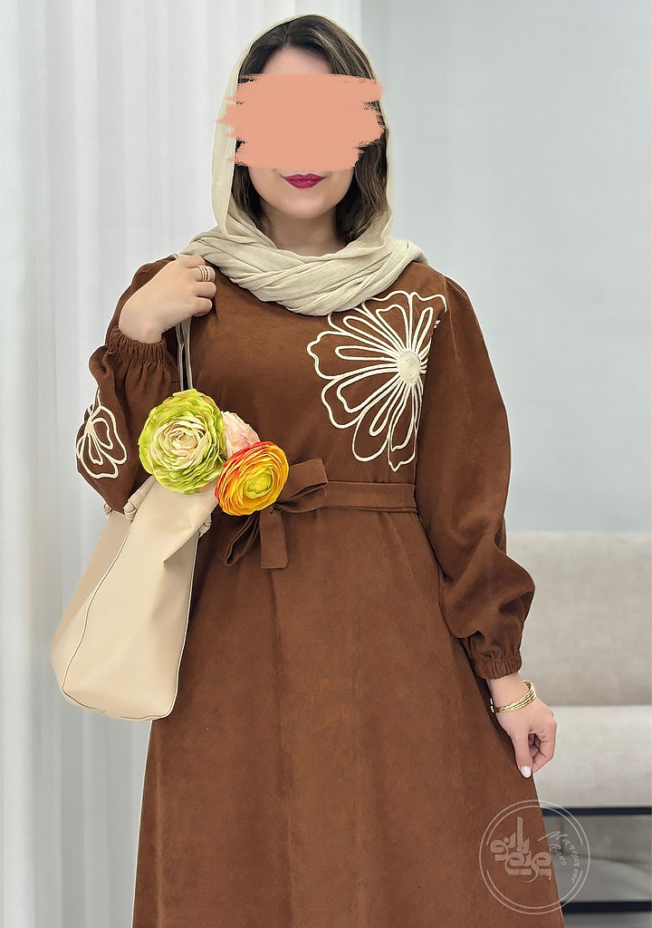 پیراهن-مانتویی-گیسو-عسلی-1 پیراهن-مانتویی-گیسو-عسلی-1