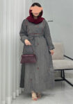پیراهن-گلدوزی-یسنا-سرمه-ای