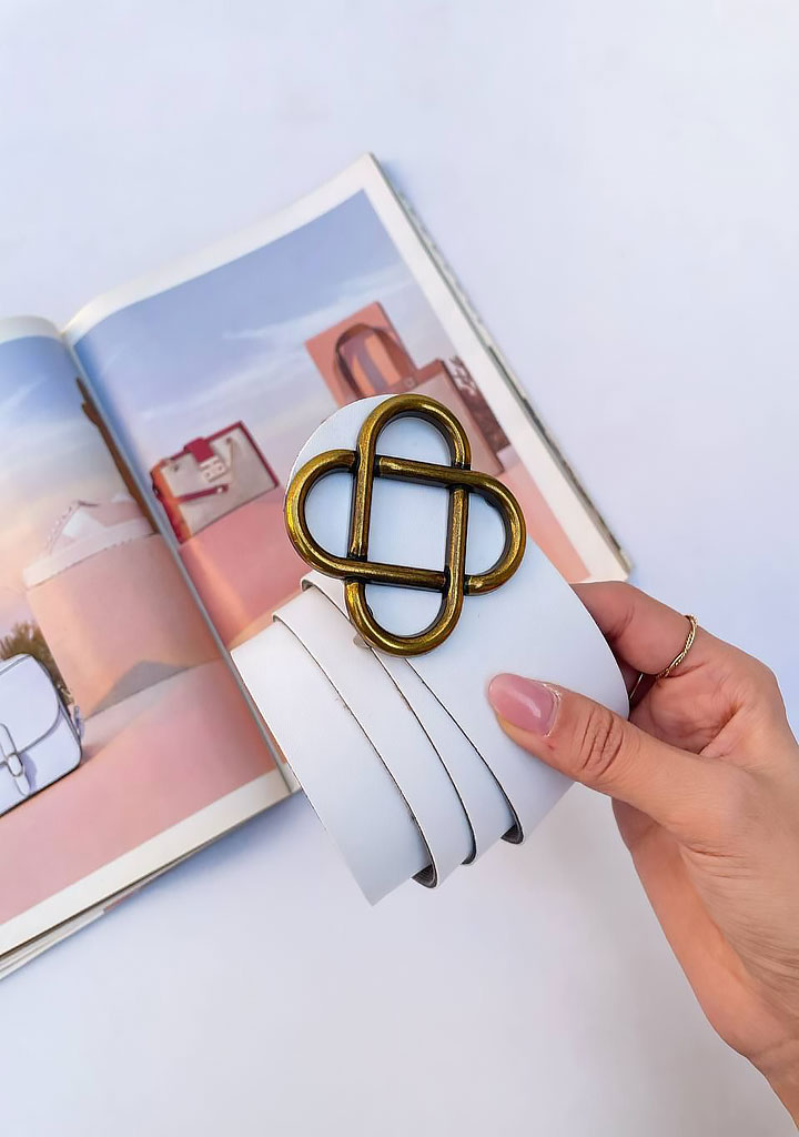 کمربند-گلدن-لوپ-سفید