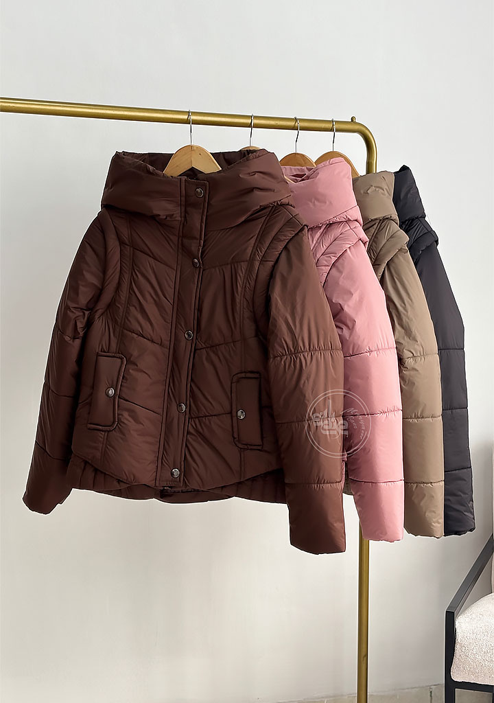 کاپشن-پافر-شو