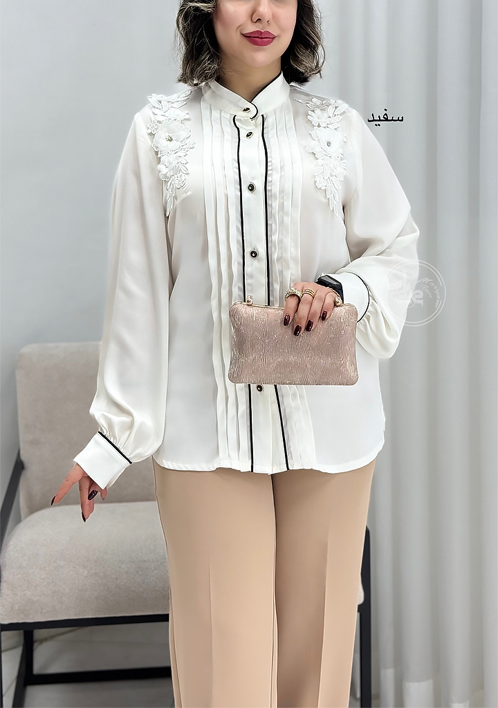 شومیز-سوگند-سفید شومیز-سوگند-سفید