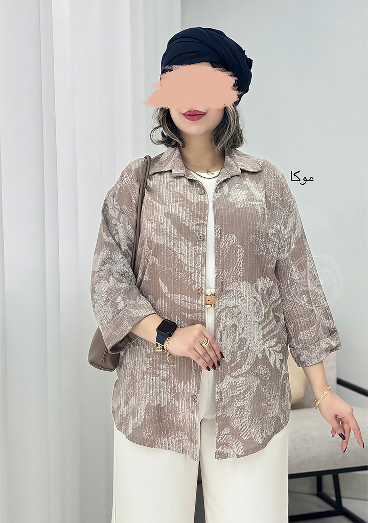 شومیز-مانتویی-ماندانا-موکا شومیز-مانتویی-ماندانا-موکا