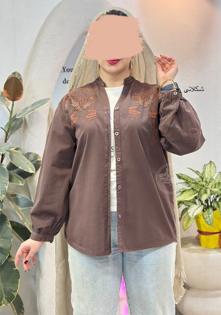 شومیز  دانتل گلدوزی
