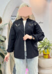 شومیز-دانتل-گلدوزی-شکلاتی