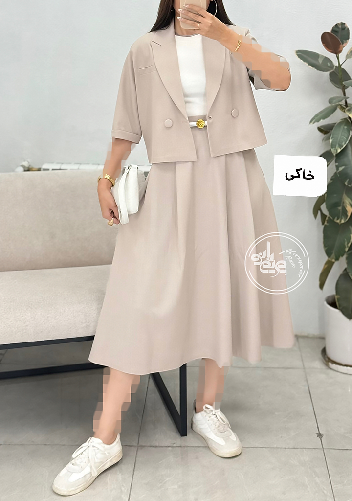 کراپ-دامن-ملیکا-خاکی