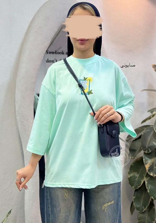 تیشرت باکسی لیموناد