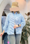 شومیز-مانتویی-بلو