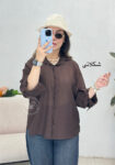 شومیز-شیشه-ای-سلدا-زرد-کره-ای