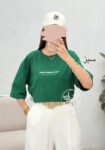 تیشرت-باکسی-yes-صورتی