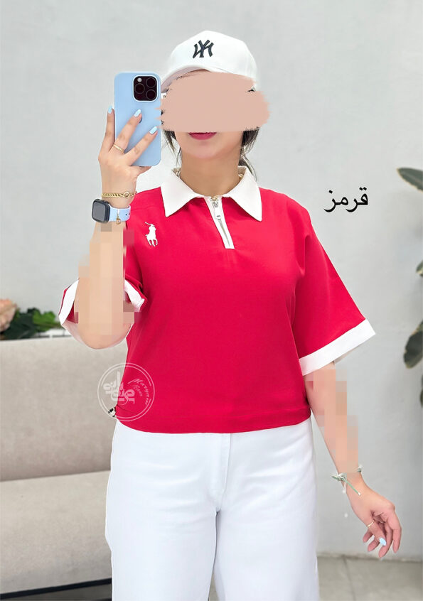 پلو-شرت-قرمز