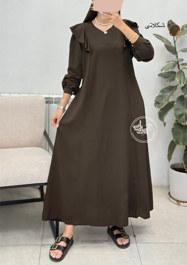 پیراهن-دلبر-شکلاتی