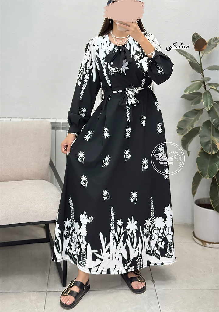 پیراهن-گندم-1-مشکی پیراهن-گندم-1-مشکی