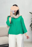 شومیز-باکسی-تارا-سبز-ماچا