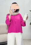 شومیز-باکسی-تارا-سبز-ماچا