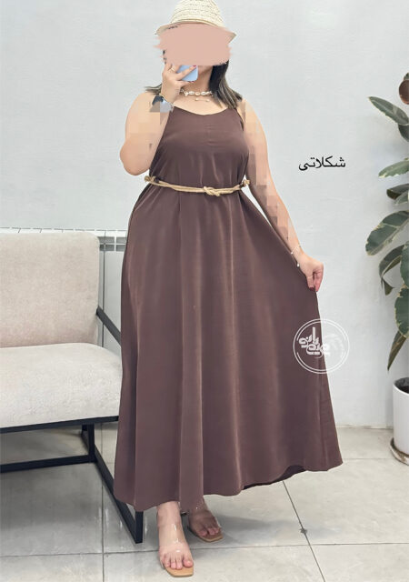 پیراهن-ساحلی-کاتیا-شکلاتی-1