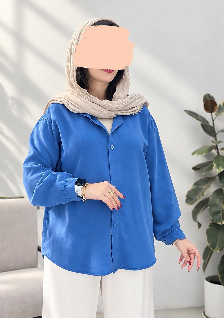 شومیز-سیلک-سه-آبی