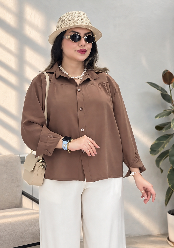 شومیز-شبنم-دو-موکا شومیز-شبنم-دو-موکا