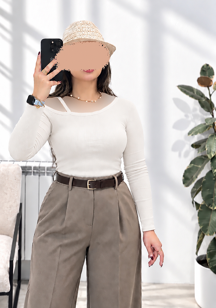 بلوز-نگارین-سفید بلوز-نگارین-سفید