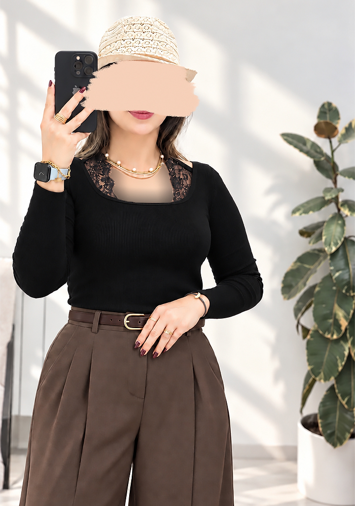 بلوز-هانا-مشکی