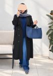 ترنچ-کت-آستردار-ونوس-خاکی-1