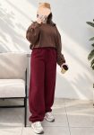 شلوار-جاگر-مایرا-شکلاتی